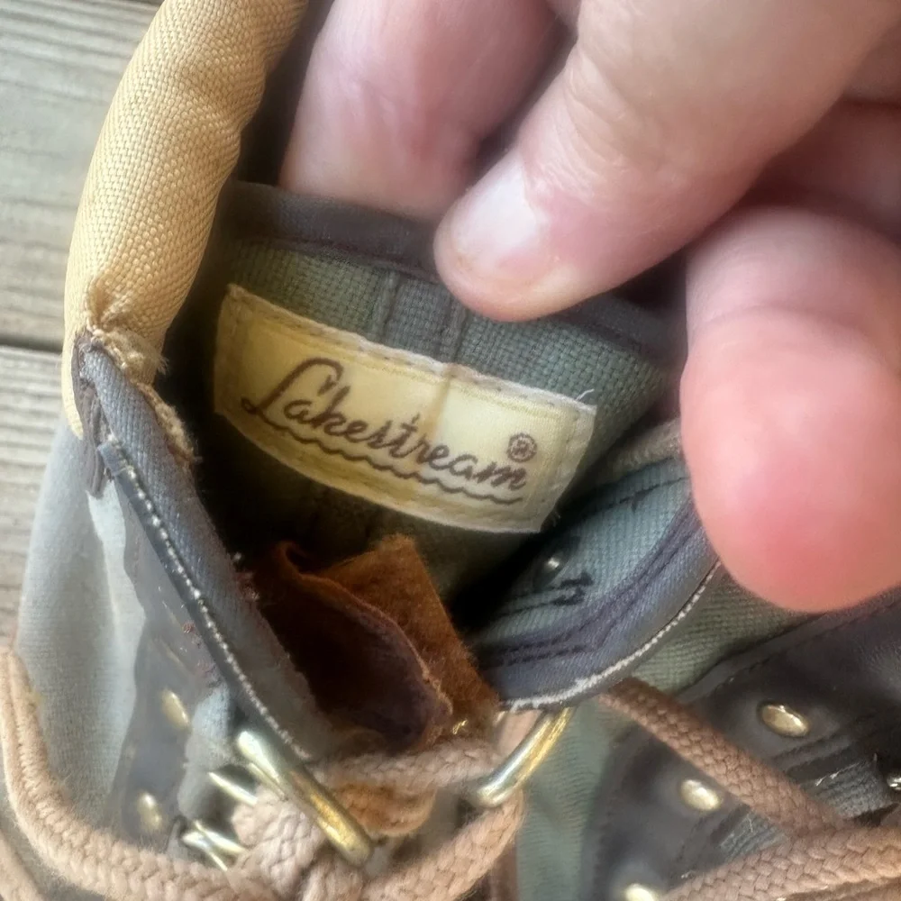 Hodgman Lakestream Wading Tyler Durdin Two-Tone Lace-Up Boots